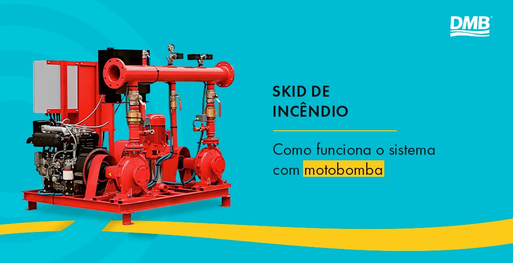 Skid de incêndio: como funciona o sistema com motobomba