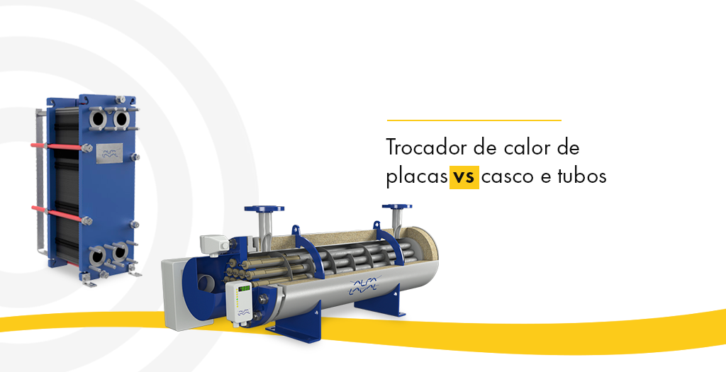 Trocador de calor de placas vs casco e tubos: qual escolher?