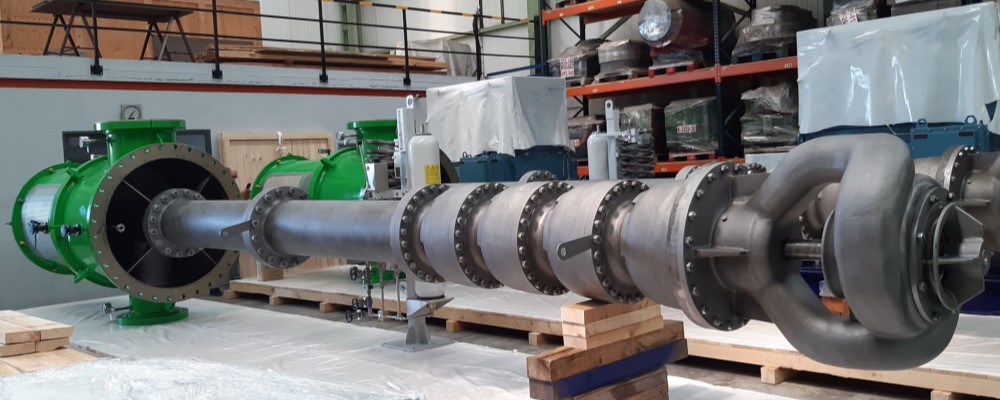 bomba vertical industrial